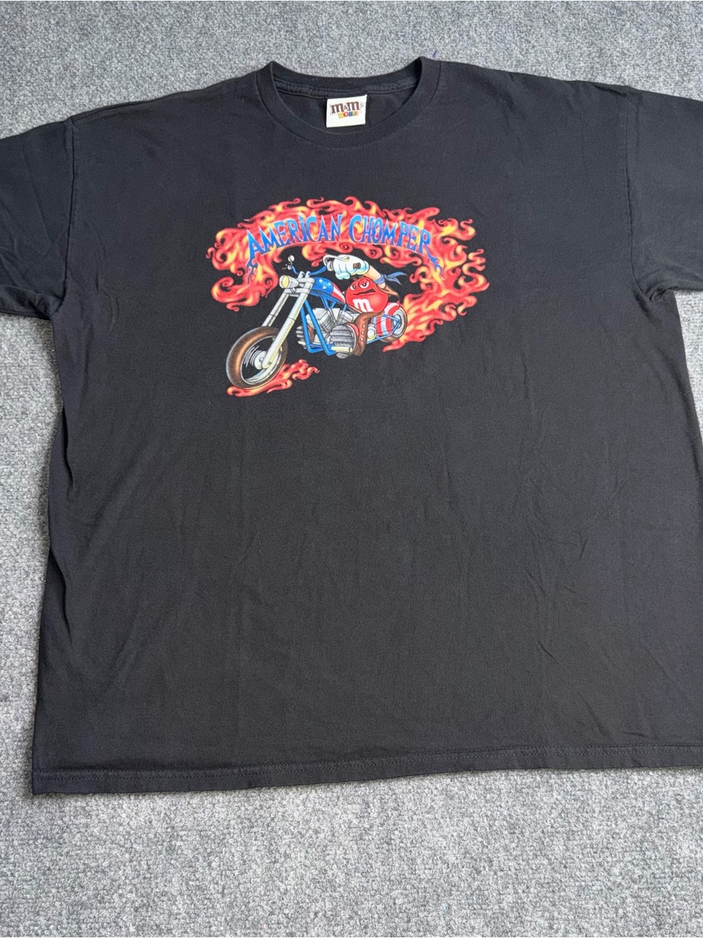 M&M's "American Chomper" Black Graphic Tee